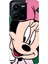 Vivo Y22S - Y35 Uyumlu Kılıf Resimli Desenli Silikon Minnie Smile 1