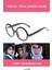 Siyah Çerçeveli Yetişkin ve Çocuklar Için Harry Potter Gözlüğü 1