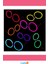 Glow Stick Yuvarlak Parti Gözlüğü 6'lı Set 3