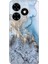 Tecno Spark 20 - 20C Uyumlu Kılıf Resimli Baskılı Nano Silikon Antic Marble 1