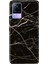 Vivo V21E Uyumlu Kılıf Resimli Desenli Silikon Tokyo Mermer 1