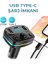 Rgb Fm Transmitter Bluetooth V5.0 Bağlatısı Sd Kart Flash Bellek Destekli Type-C USB Şarj Girişi 3