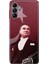 Samsung Galaxy A04S Kılıf Silikon Moderna Desenli M.k Atatürk 1