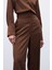 Jakarlı Pantolon - Kahve 4