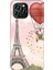 Oukitel C21 Pro Kılıf Silikon Desenli Resimli Uv Kapak Eiffel 1