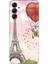 Samsung Galaxy A54 Kılıf Silikon Desenli Resimli Uv Kapak Eiffel 1