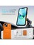 iPhone 14/iphone 13 Için Manyetik Kılıf, Kayar Kamera Korumalı Çift Katmanlı Darbeye Dayanıklı Telefon Kılıfı, Ayarlanabilir Stand, Turuncu (Yurt Dışından) 3
