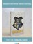 Harry Potter Hogwarts Amblemli Sert Kapaklı Deri Defter 17X11 cm 1