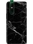 Infinix S5 Pro Kılıf Telefon Kılıfı S5-Pro Baskılı Mermer Siyah 1