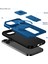 iPhone 14/iphone 13 Için Manyetik Kılıf, Kayar Kamera Korumalı Çift Katmanlı Darbeye Dayanıklı Telefon Kılıfı, Ayarlanabilir Stand, Mavi (Yurt Dışından) 2