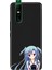 Infinix S5 Pro Kılıf Silikon Desenli Infinix S5 Pro Mavi Anime Kız 1