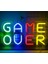 Büro Ev Ofis Hediyesi Için Game Over Yazılı Neon LED 1