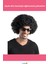 Siyah Kıvırcık Afro Bonus Parti Peruğu Eğlenceli Tasarım 2