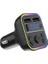 Rgb LED Ekranlı Fm Transmitter Bluetooth V5.0 Sd Kart Flash Bellek Destekli Type-C USB Şarj Girişi 1