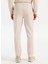 Lastikli Bel Normal Paça Bej Erkek Pantolon M5WM-PNT1918 6