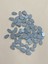 Indigo Rengi Yazma, Havlu, Abiye, Çeyizlik Işleme Damla Pul. 9X5MM. 20GR. Takriben 1120 Adet. No:18 2