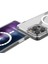 iPhone 15 Pro Kılıf Magsafe Özellikli Şeffaf Silikon Kapak 4