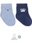Bear Penye Soket Çorap 2'li Mavi 1