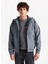 Gri Erkek Mont 12236300_JJEBASIC Softshell Hood No 4