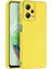 Xiaomi Redmi Note 12 Pro 5g Kılıf Nano Içi Kadife Silikon - Sarı (K95) 5