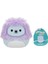 Micromallows Squishmallows Mini Yumuşak Peluş Oyuncak 4 Lü Figür Seti - 6 cm - Model - 1 5