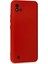Realme C11 2021 Kılıf Nano Içi Kadife Silikon - Kırmızı (K95) 3