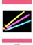 Karanlıkta Parlayan Fosforlu Glow Stick Kalın Çubuk 30 cm 1 Adet 3