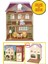 Sylvanian Families Eşyalı Güneş Tavşanı Anne Rooney ve Bebek Wesley Wisteria Aksesuar Teraslı Ev Set 1