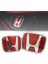 Honda Civic Fb7 Panjur ve Bagaj Logosu Arması Kırmızı Takım 2 Li 2012-2015 1