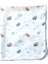 Minika Çok Amaçlı Müslin Örtü Mavi Kuş 80 x 90 cm Yenidoğan Örtü Bez 4