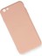 iPhone 6 Plus Kılıf Nano Içi Kadife Silikon - Pudra (K95) 2
