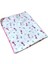 Minika Çok Amaçlı Müslin Örtü Pembe Zürafa 80 x 90 cm Yenidoğan Örtü Bez 3