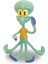 Nickelodeon Spongebob Squarepants Flexfigs Sünger Bob Squidward Tentacles Hareketli Figür - 10 cm 2