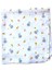 Minika Çok Amaçlı Müslin Minik Tavşan 80 x 90 cm Yenidoğan Örtü Bez 4