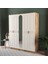 Dova 5 Kapaklı Gardırop - Mdf Kapak 1