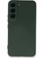 Samsung Galaxy S23 Kılıf Nano Içi Kadife Silikon - Koyu Yeşil (K95) 1