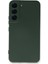 Samsung Galaxy S23 Kılıf Nano Içi Kadife Silikon - Koyu Yeşil (K95) 3