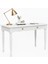 110 cm Masif Beyaz Tornalı Çalışma Masası 2