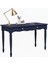 120 cm Masif Lacivert Tornalı Çalışma Masası 2