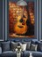 Gitar Duvar Eski Rustik Dekoratif Kanvas - Mdf Ahşap Tablo 5