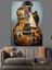Eski Tarz Gitar Dekoratif Kanvas - Mdf Ahşap Tablo 1