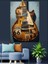 Eski Tarz Gitar Dekoratif Kanvas - Mdf Ahşap Tablo 2
