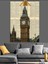Big Ben Londra Saat Kulesi Dekoratif Kanvas - Mdf Ahşap Tablo 1