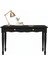120 cm Masif Siyah Tornalı Çalışma Masası 2