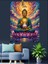 Buda Mor Lotusta Otururken Meditasyon Hali Dekoratif Kanvas - Mdf Ahşap Tablo 2