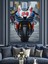 Yüksek Hızlı Spor Motosiklet Dekoratif Kanvas - Mdf Ahşap Tablo 2