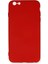 iPhone 6 Plus Kılıf Nano Içi Kadife Silikon - Kırmızı (K95) 1