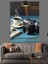 Kahve Fincanı Fotoğraf Makinesi Kamera Dekoratif Kanvas - Mdf Ahşap Tablo 4
