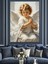 Kanatlı Bebek Melek Figürü Dekoratif Kanvas - Mdf Ahşap Tablo 3