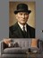 Şapkalı Mustafa Kemal Atatürk Portresi Dekoratif Kanvas - Mdf Ahşap Tablo 1